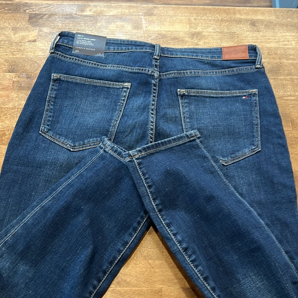NWT Tommy Hilfiger Curvy Skinny Ankle Jean size 12 - Picture 11 of 13